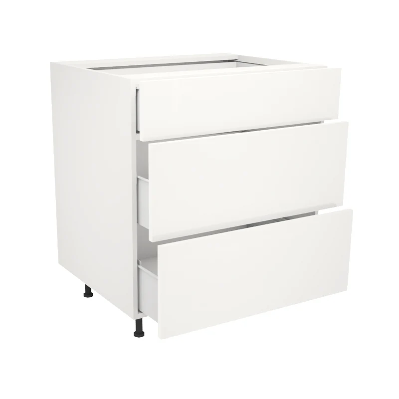 Armoire de cuisine du bas 3 tiroirs (30''L)
