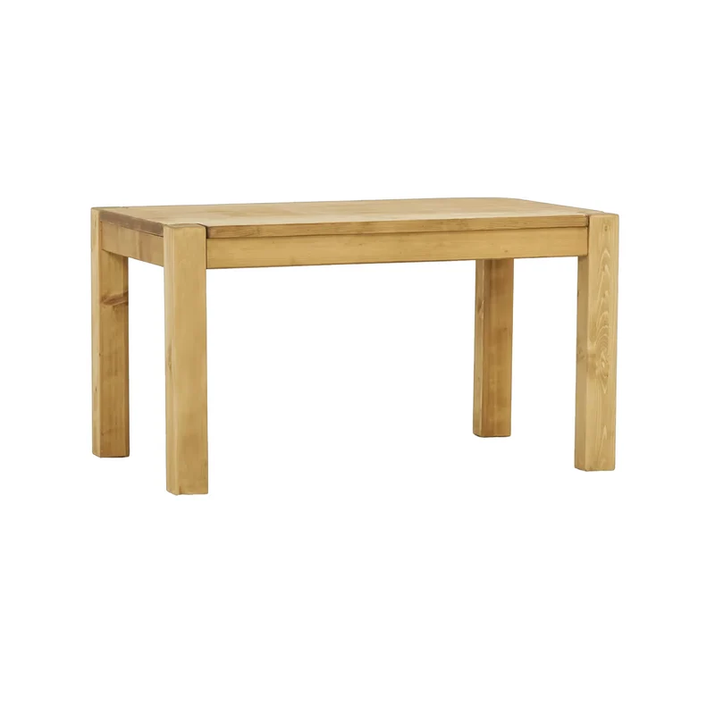Table 140 x 90 cm en épicéa massif huilé miel | DIBONA