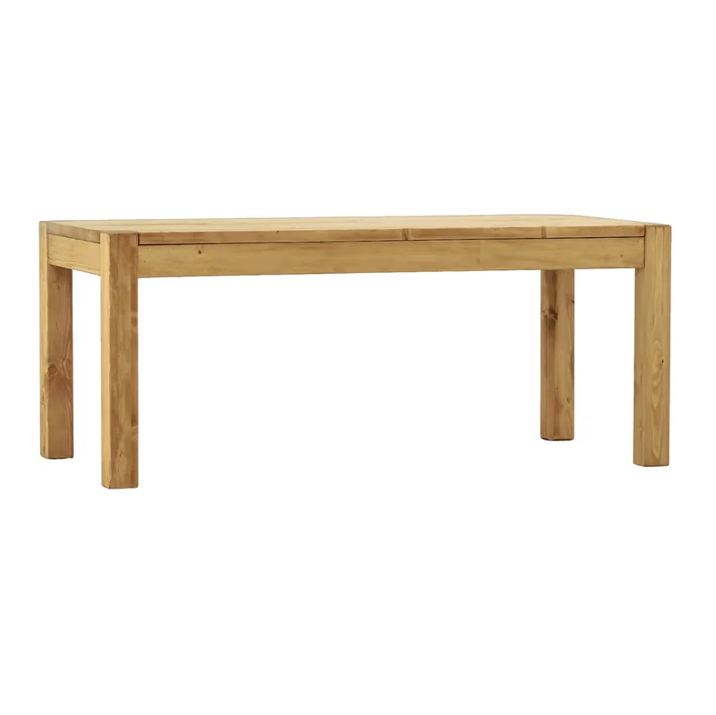 Table 200 x 100 cm en épicéa massif huilé miel | DIBONA
