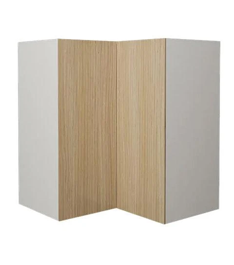 Armoire de cuisine haut en coin beauté naturelle 24 L x 24 H x 12 ½ P po