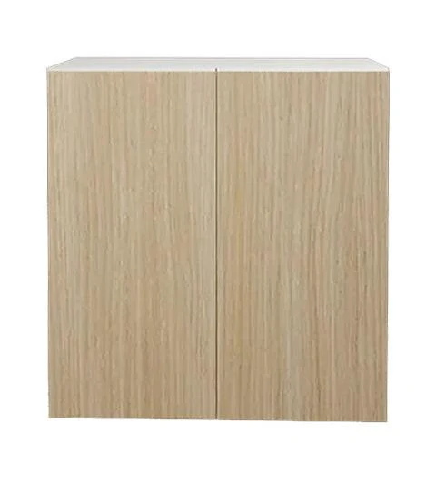 Armoire de cuisine haut 2 portes beauté naturelle 30 L x 30 H x 12,5 P po