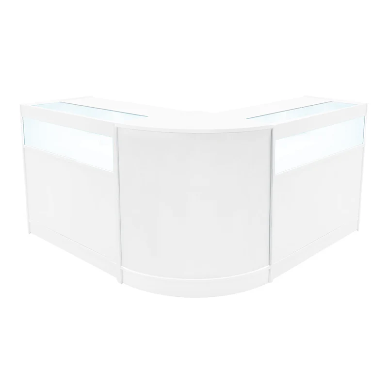 Comptoirs de Vente à LED Ensemble Iris - Blanc CM60, 2 x B900