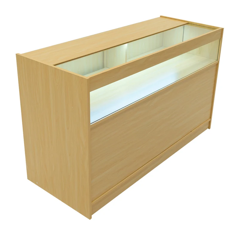 Comptoir de Vente à LED - Érable B1500