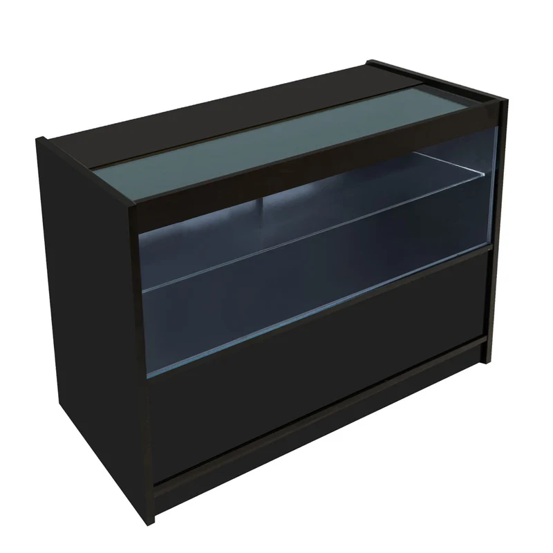 Comptoir de Vente à LED - Noir C1200