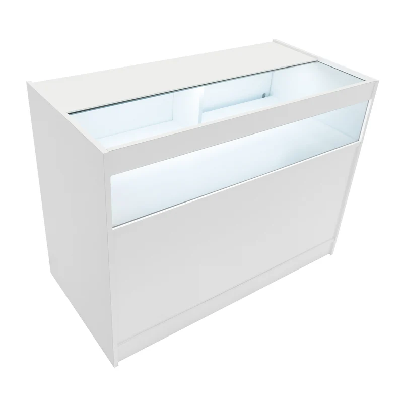 Comptoir de Vente à LED - Blanc B1200