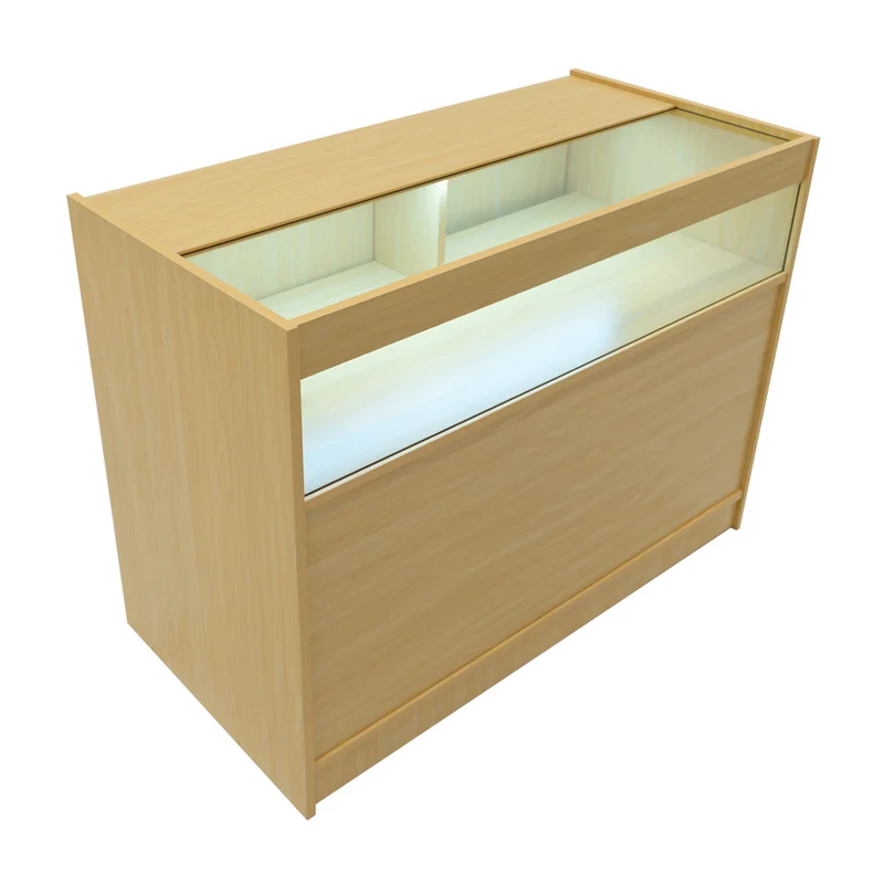 Comptoir de Vente à LED - Érable B1200