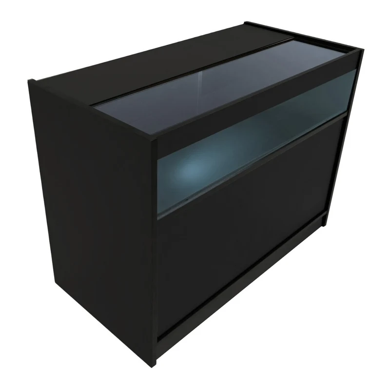 Comptoir de Vente à LED - Noir B1200