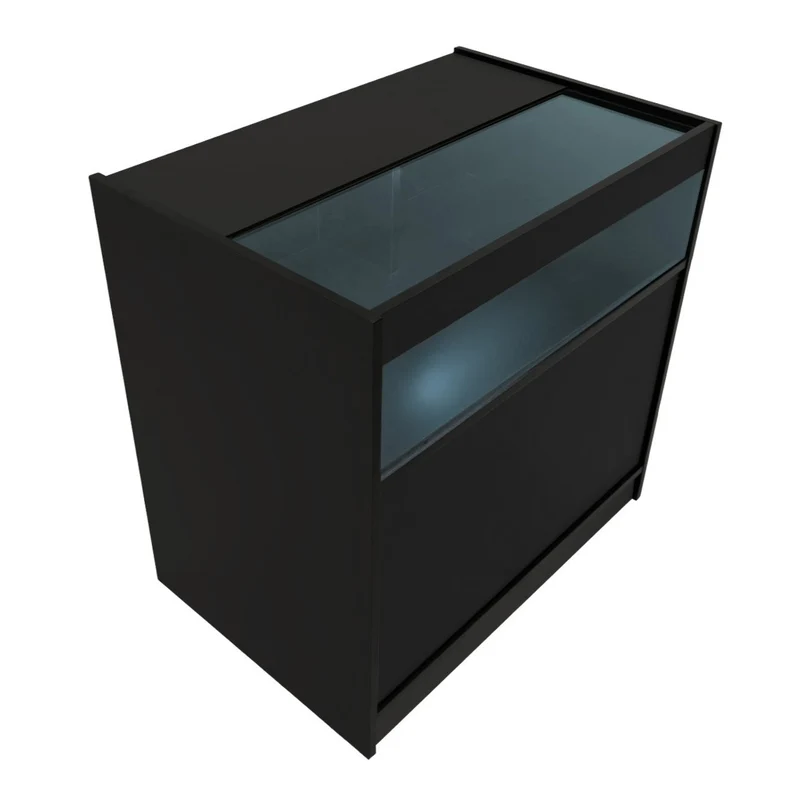 Comptoir de Vente à LED - Noir B900