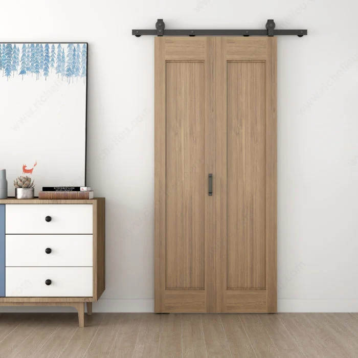 Ensemble pour porte de grange pliante CLASSIQUE avec rail