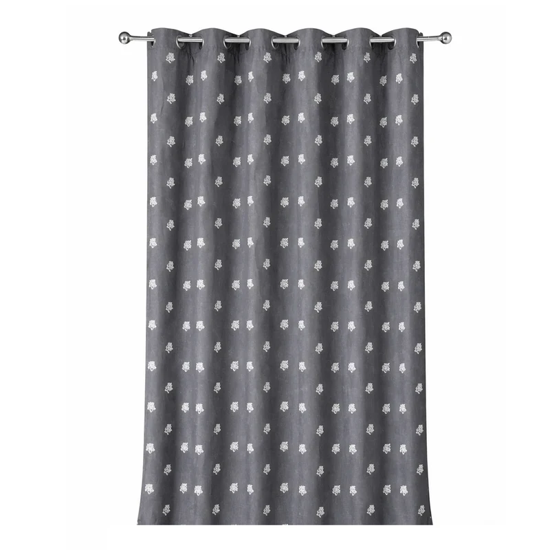 Rideau edelweiss gris