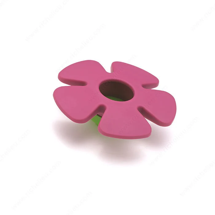 Crochet en plastique en forme de fleur - 1853