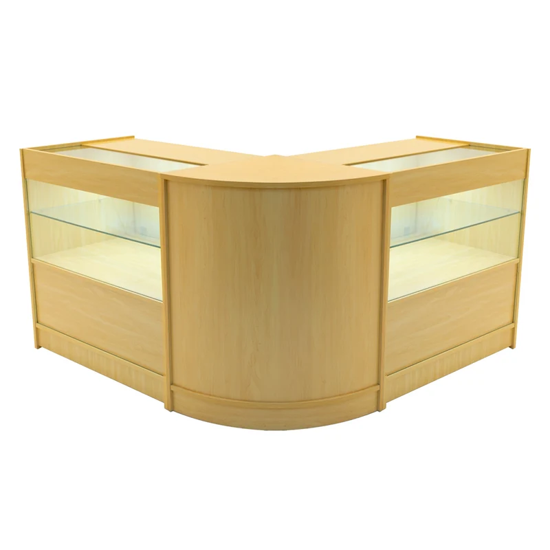 Comptoirs de Vente à LED Ensemble Selene - Érable CM60, 2 x C900