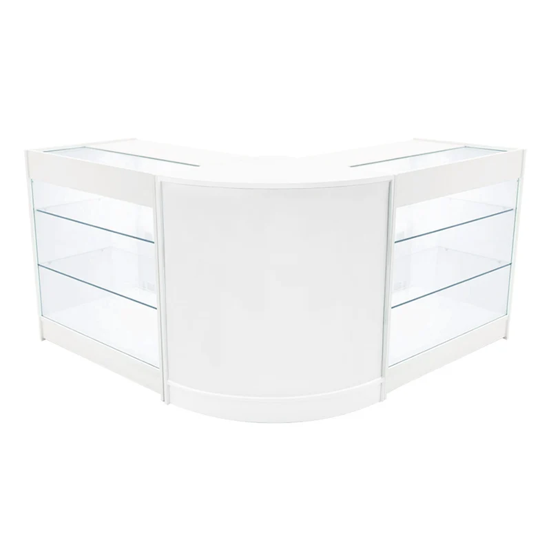 Comptoirs de Vente à LED Ensemble Helios - Blanc CM60, 2 x K900