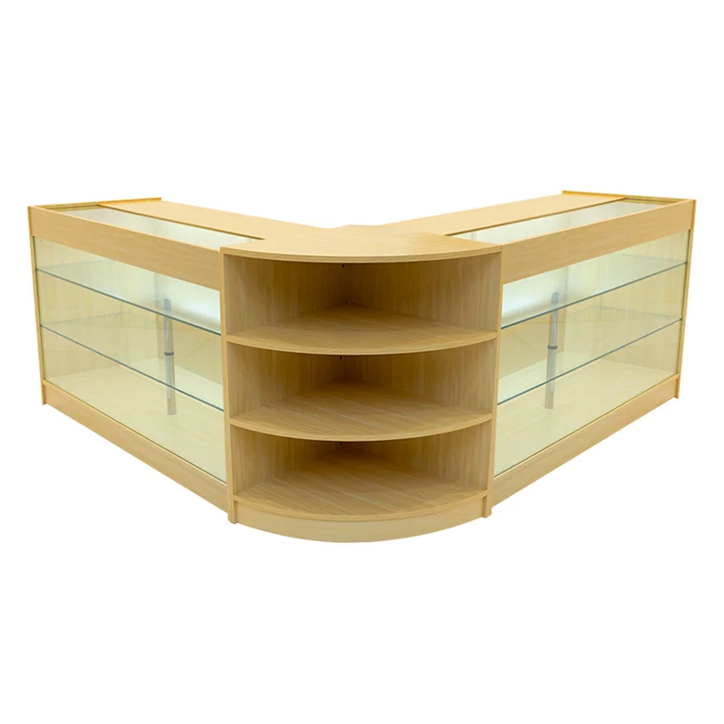 Comptoirs de Vente à LED Ensemble Apollo - Érable LM60, 2 x K1500