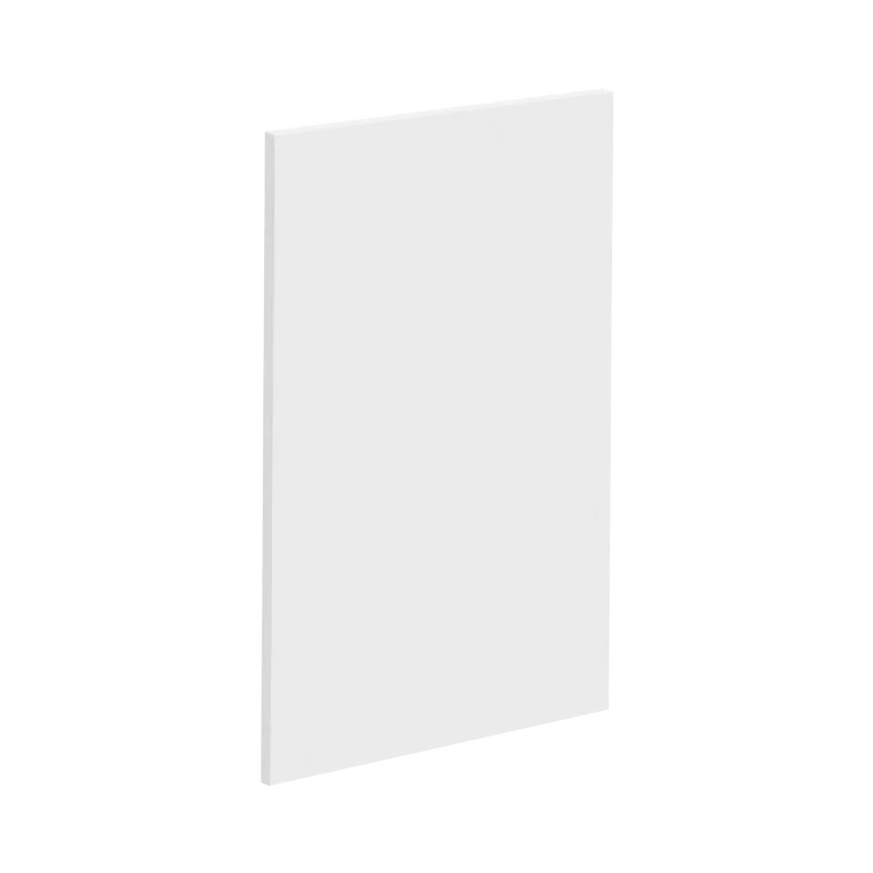 Panneau de Bas (lave-vaisselle et îlot) - 24 x 34 3/4 Pouces - Mélamine Blanc