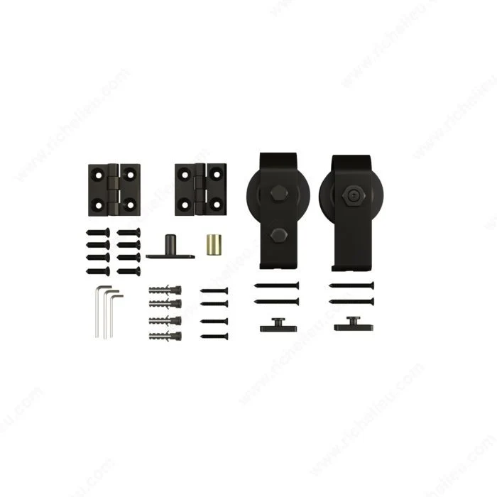 Ensemble de quincaillerie pour porte de grange pliante CLASSIQUE