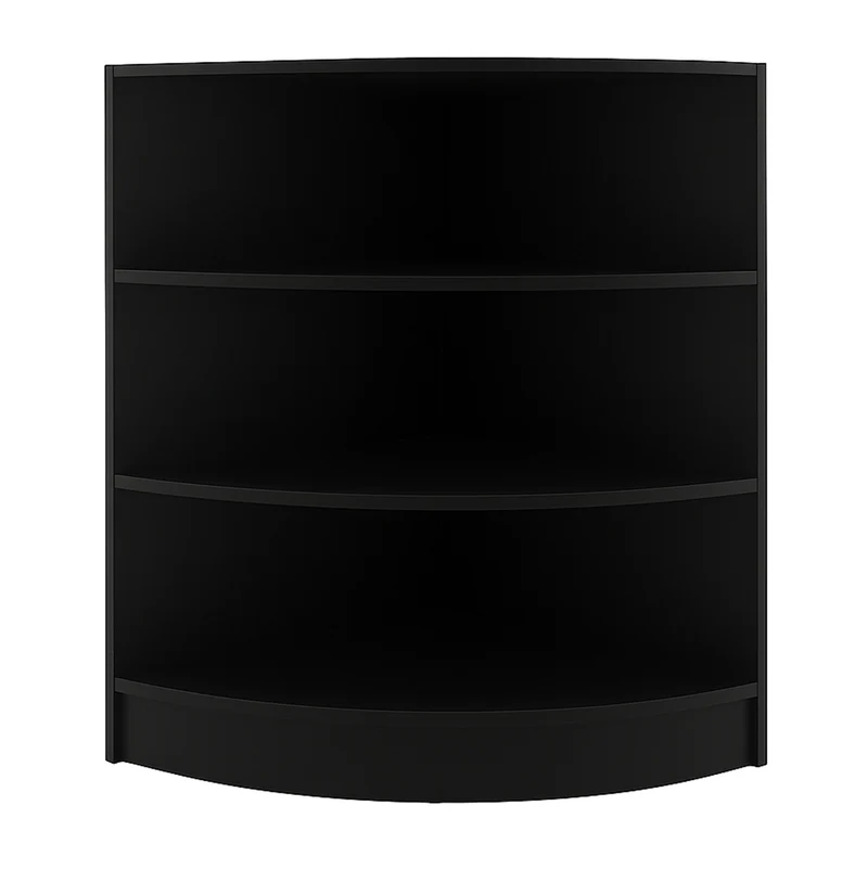 Comptoir de Vente Vitrine de Coin - Noir LM60