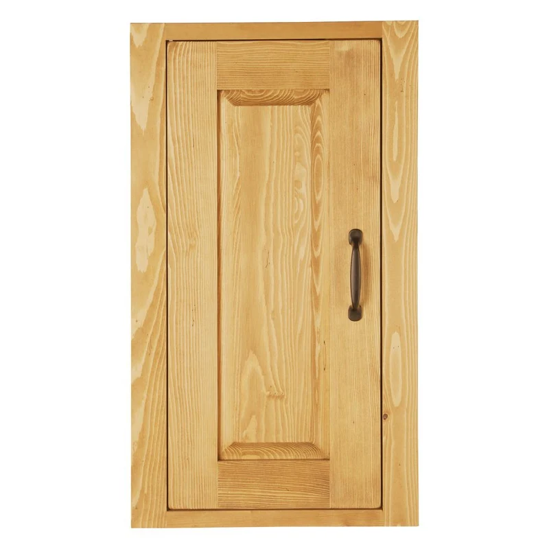 Meuble haut 40 cm 1 porte ouverture gaucheépicéa huilé miel | Aravis