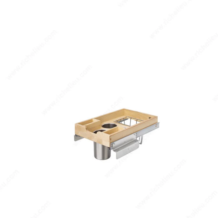 Système coulissant de tiroirs à montage latéral de la série 4WDUT de REV-A-SHELF