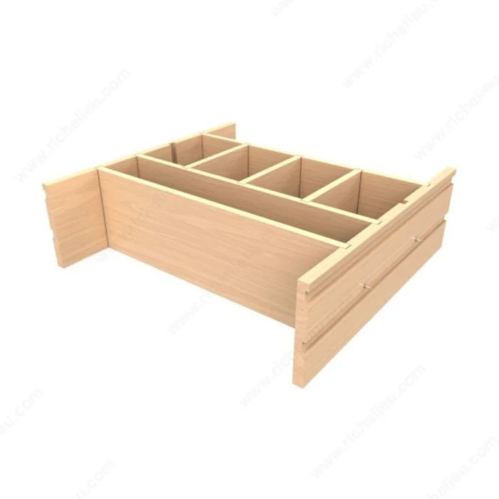 Système de compartimentage pour tiroirs profonds Rev-A-Shelf