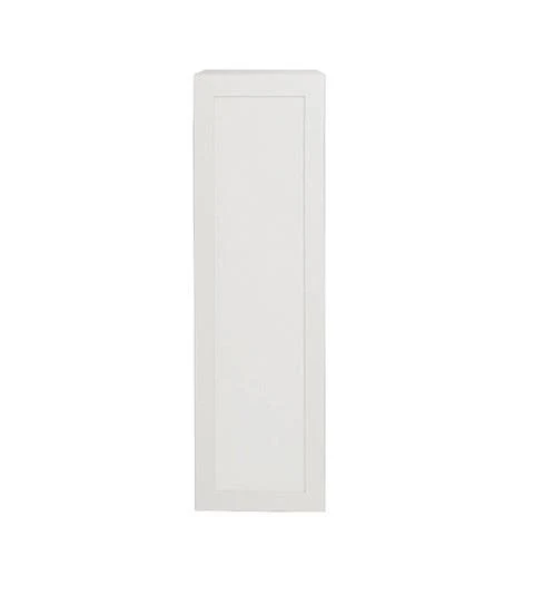 Armoire de cuisine haut 1 porte shaker blanche mat 9 L x 36 H x 12,5 P po