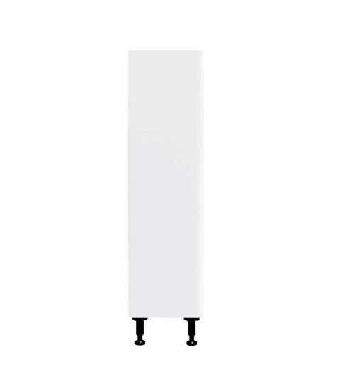 Armoire de cuisine bas 1 porte blanc laqué 9 L x 34 3/4 H x 24 P po