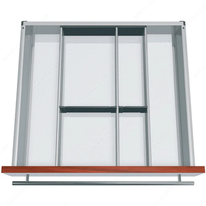 Ensemble modulable Orgaline pour ustensiles de travail, pour tiroir de 500 mm (20 po) de profondeur par 550 mm (22 po) de largeur