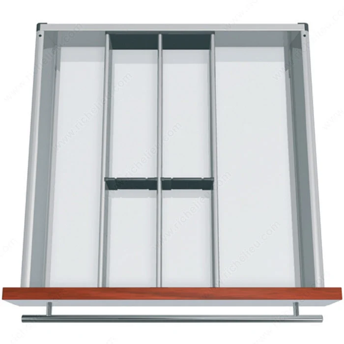 Ensemble modulable Orgaline pour ustensiles de cuisine, pour tiroir de 550 mm (22 po) de profondeur par 450 mm (18 po) de largeur