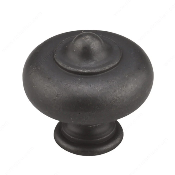 Bouton 670 - Noir mat