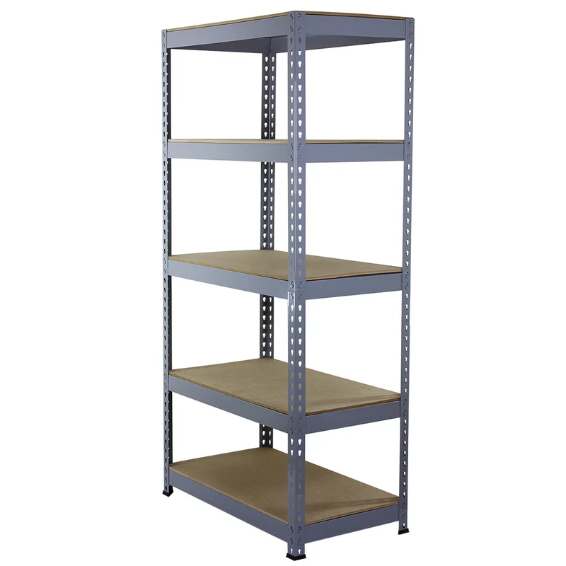 Monster Racking - 1 Rayonnage Q-Raxen Acier Gris 90cm x 50cm x 180cm