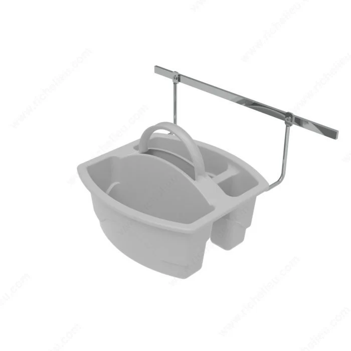 Panier pour produits de nettoyage à monter sur une porte Rev-A-Shelf