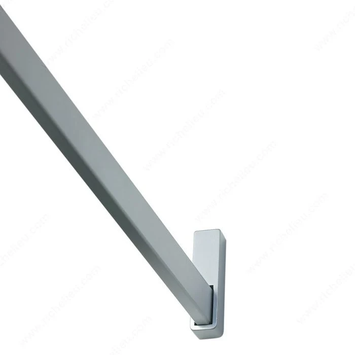 Support rectangulaire central 10 x 25 mm