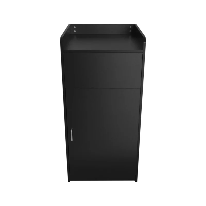 Poubelle Porte-Plateau 100 L - Noir