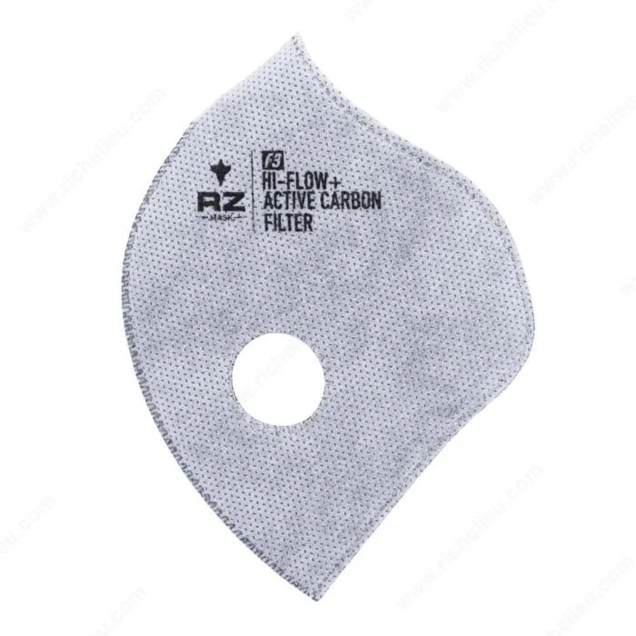 Filtre au carbone actif et à débit d'air élevé