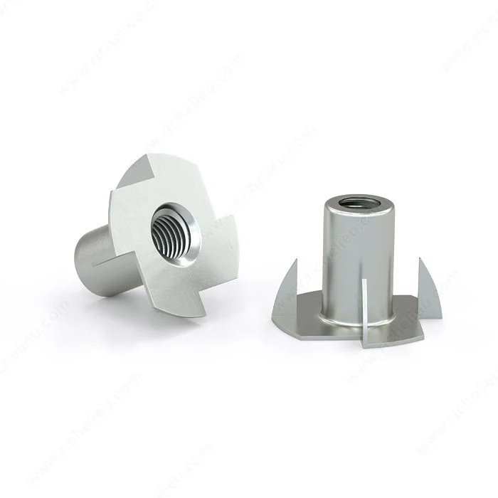 Écrou en T à quatre pointes - zinc