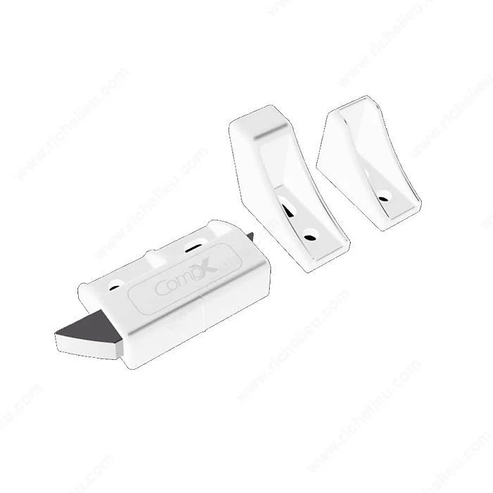 Loquet et pièces pour porte double