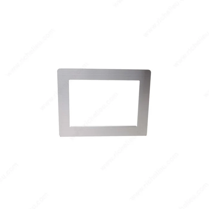 Couvercle rectangulaire pour passe-déchets