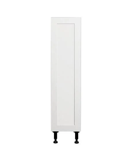 Armoire de cuisine bas 1 porte shaker blanc 9 L x 34 3/4 H x 24 P po