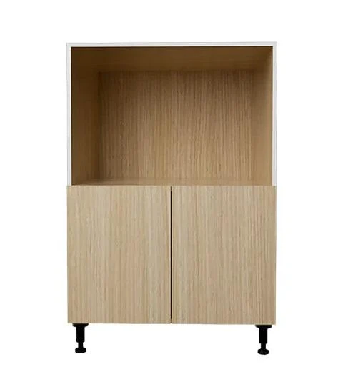 Armoire de cuisine pour micro-ondes beauté naturelle 24 L x 34-3/4 H x 24 P po