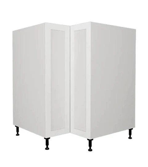Armoire de cuisine bas en coin shaker blanc 33 L x 34 3/4 H x 24 P