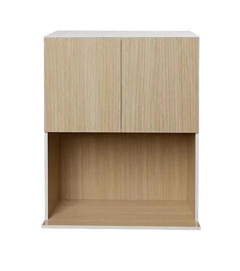 Armoire de cuisine haut de micro-ondes beauté naturelle 24 L x 30 H x 15 5/8 P