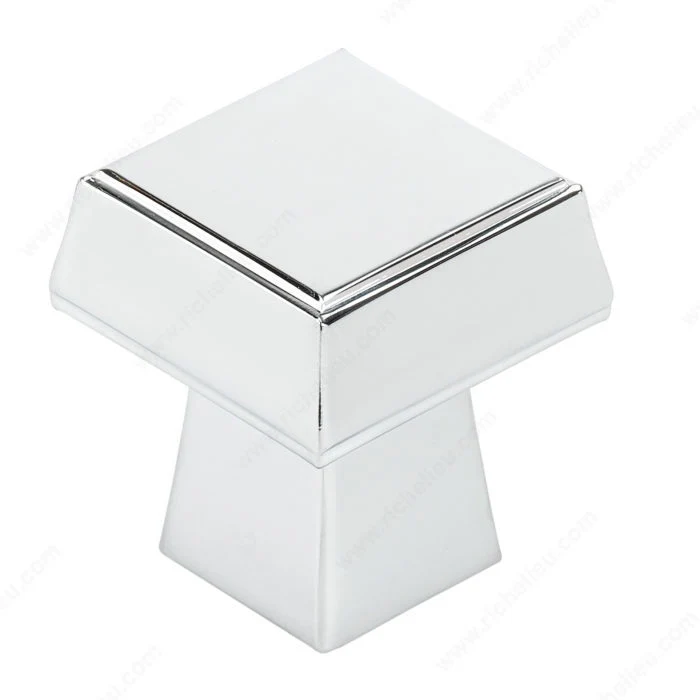Bouton contemporain en métal - 8726