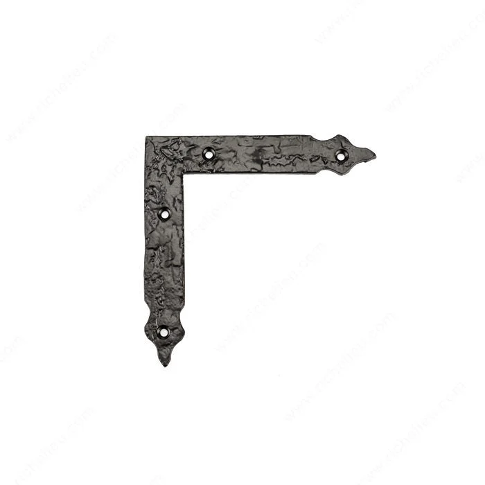 Équerre traditionnelle décorative pour porte de grange - 9544