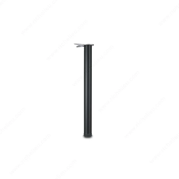 Patte de table réglable 700 mm (boîte de 4) - 6157 - Noir