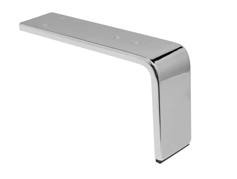 Patte de meuble contemporaine - 604 - Chrome