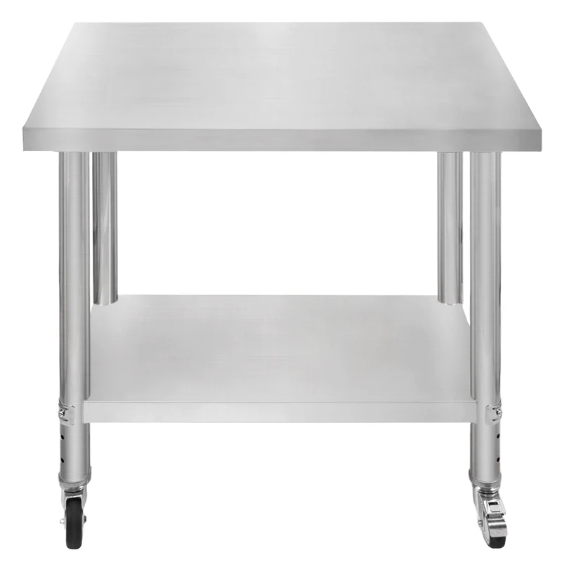 KuKoo Plan de Travail en Inox - 76 x 90 x 86 cm