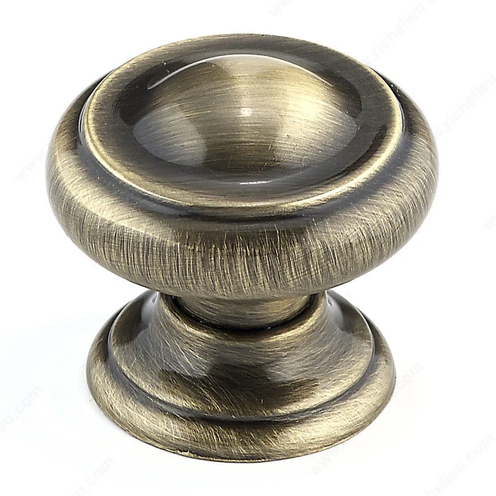 Bouton traditionnel en métal - 8632