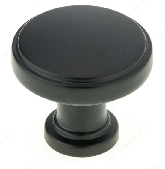 Bouton contemporain en métal - 8726