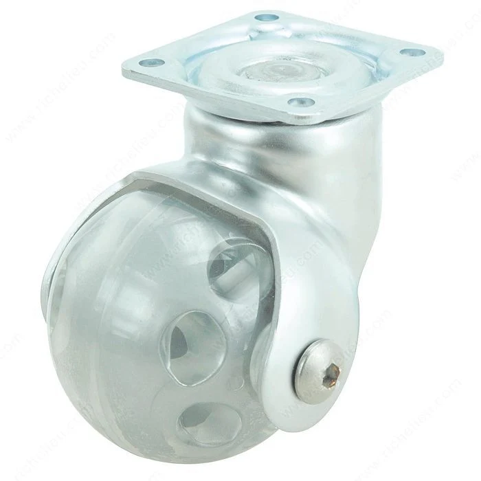 Roulette pivotante sphérique contemporaine