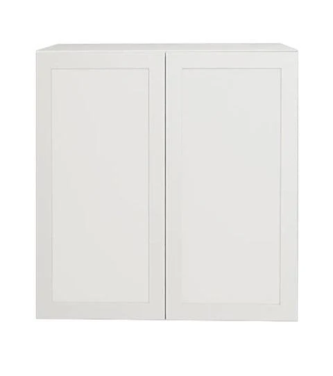 Armoire de cuisine haut 2 portes shaker blanc 30 L x 30 H x 12,5 P po
